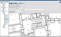 Zobrazení vybrané místnosti v CAD výkresu (DWF)